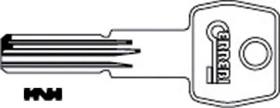 Chiave Punzonata AGB9 (SLC AGB8)