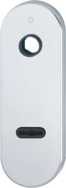 Placca Corta per Doppia Mappa Argento