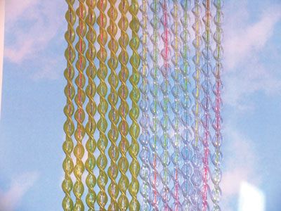 Alice multicolor mis.100x220 trasparente/giallo
