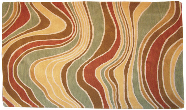 Tappeto soggiorno indiano originale tufted cm 160 x 230 art.001