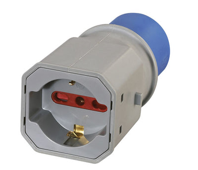Adattatore industriale, spina iec, presa universale