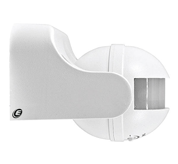 Sensore di presenza infrarossi con crepuscolare, 250V, portata 12 mt