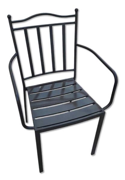 Poltrona ferro santorini 51x53x90h