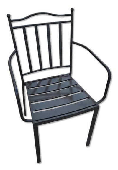 Poltrona ferro santorini 51x53x90h