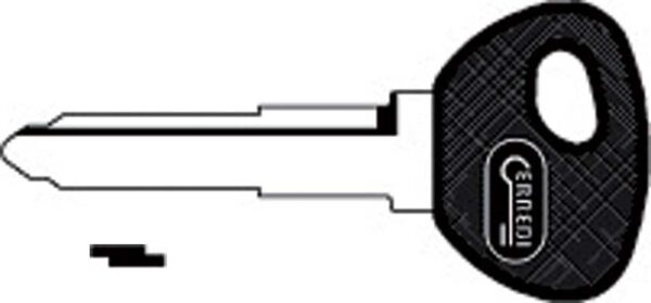 Chiave Auto Senza Trasponder T00MZ23RP