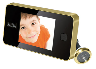 Spioncino digitale colore oro