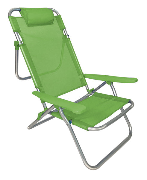 Spiaggina big alu/tex 5 pos.verde