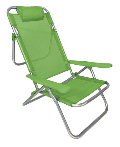 Spiaggina big alu/tex 5 pos.verde