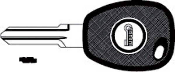 Chiave Auto Senza Trasponder T00DCA4RP