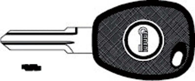 Chiave Auto Senza Trasponder T00DCA4RP