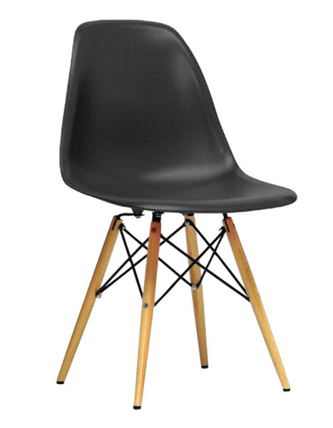 Sedia ester 46x55x81h nero