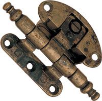 Cerniera regolabile zancata finitura florence mm.50x80