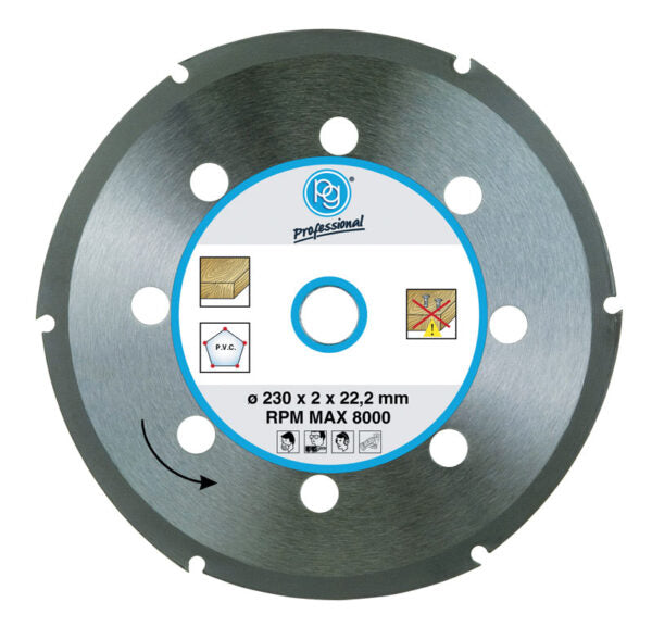 Disco per legno 230mm