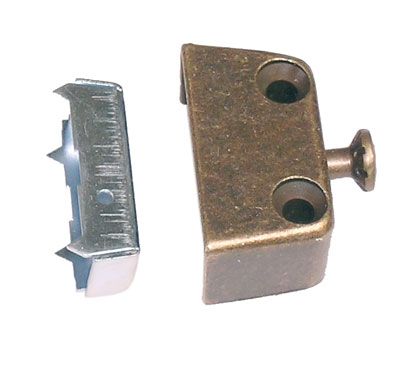 Giunzione trapezoidale in metallo bronzato