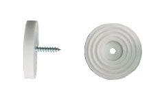 Sottosedie c/viti d.23 pz.8 bianco