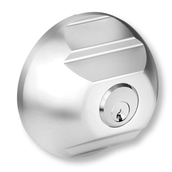 Riferma Van con cilindro Camlock in alluminio grigio