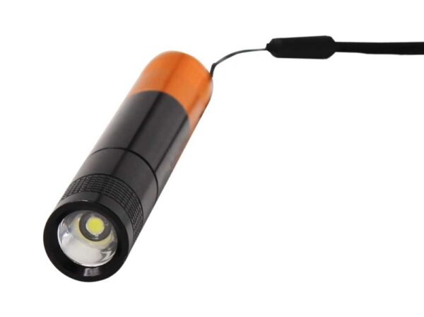 NERO LED SLIM Torcia Metallo LED 0,5W