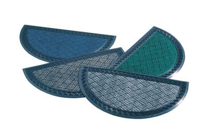 Zerbino moquette semiluna cm.37x67