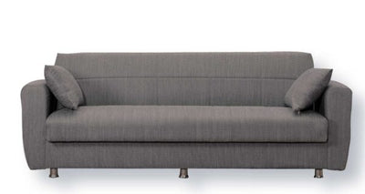 Divano letto symphony 3 posti grigio medio 57