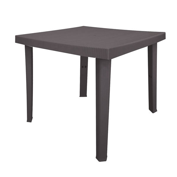 Tavolo mod.figaro antracite 80x80