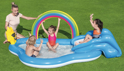 Play center arcobaleno cm.257 x 145 x 91