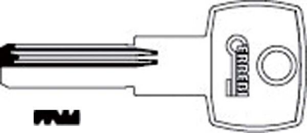 Chiave Punzonata PN3R (SLC PT5RP)