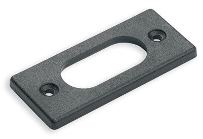 Placca cilindro ovale in nylon