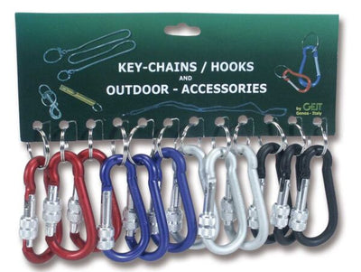 Cartella 12 ganci 8-Shape G Lock misura 8 colori assortiti