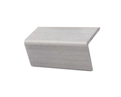 Paraspigolo angolare pvc 16x16 liscio argento