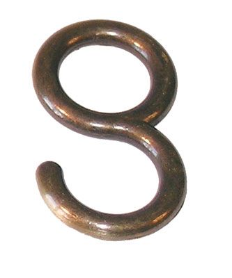 Ganci x tubo d.13 bronzo(pz.100)