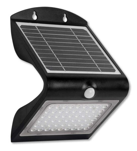 Applique 54+2 led ricarica solare rilevatore movimento 500Lm m.Colomba