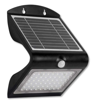 Applique 54+2 led ricarica solare rilevatore movimento 500Lm m.Colomba