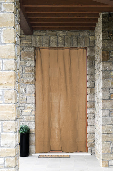 Zanzariera a tenda per porte 150x250 marron