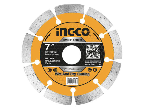 Disco segmentato diamantato 180mm