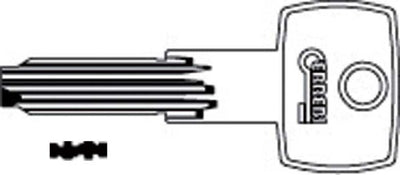 Chiave Punzonata CO58 (SLC CB97)