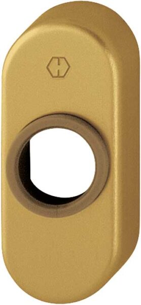 Rosetta per Porte a Profilo Bronzo