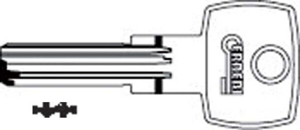 Chiave Punzonata W13 (SLC WA8)