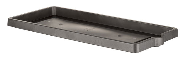 Sottovaso fioriera legno, colore antracite cm.75x33,5x4,5h