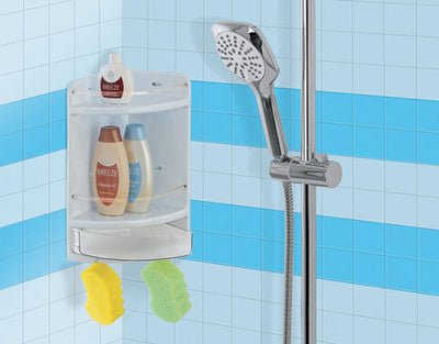Angoliera bagno bianca 20x20x41h