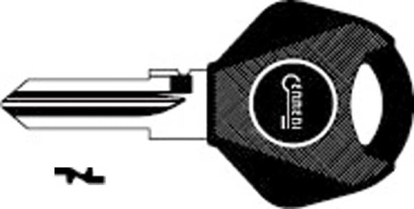 Chiave Auto Senza Transponder T00ZA18RPA