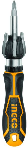 Set cacciavite a cricchetto c/7 ins