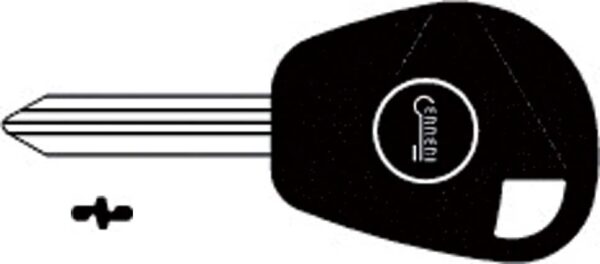 Chiave Auto Senza Transponder T00SM7P