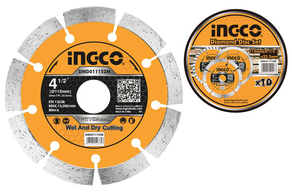 Disco segmentato diamantato 115mm