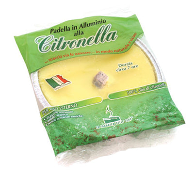 Fiaccola stagnola cm.16,5 citronel.