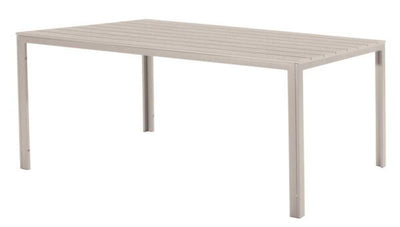 Tavolo Tenerife Effetto Legno Beige CM.156x78x74H