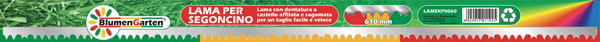 Lama per archetto mm.610