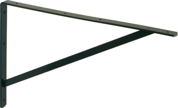 Mensolone pesante nero cm 18x25