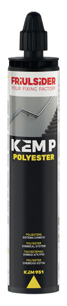 Tassello chimico poliestere 300ml con 2 beccucci