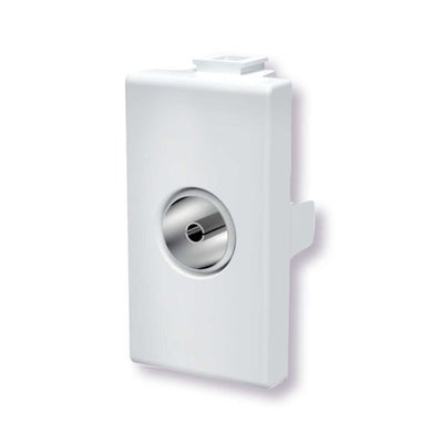 Presa antenna TV (femmina) bianco Serie Matix