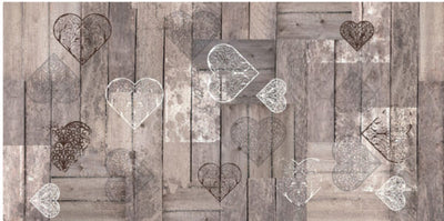 Tappeto Joke Parquet Shabby H.50cm